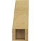 Ekena Millwork 5-inch W x 10-inch D x 14-inch H Ridgewood Rough Cedar Woodgrain TimberThane Knee Brace, Primed BRCUR05X10X14RIDRCPR - alternate 6